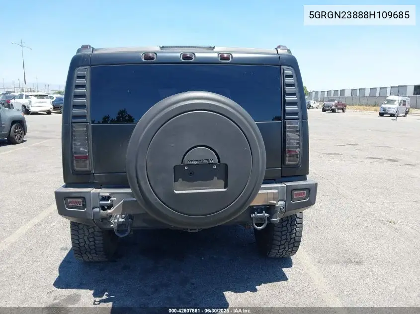 2008 Hummer H2 Suv VIN: 5GRGN23888H109685 Lot: 42607861