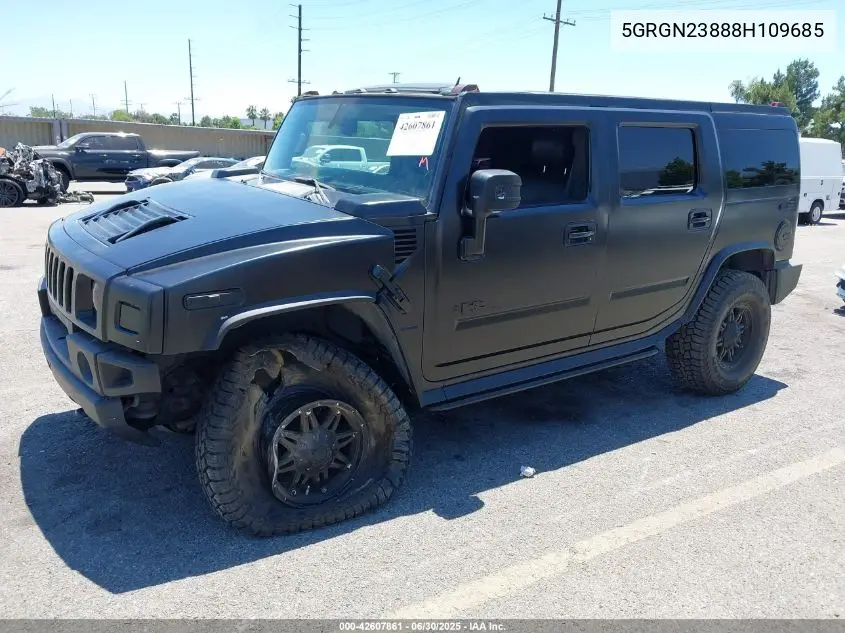 2008 Hummer H2 Suv VIN: 5GRGN23888H109685 Lot: 42607861