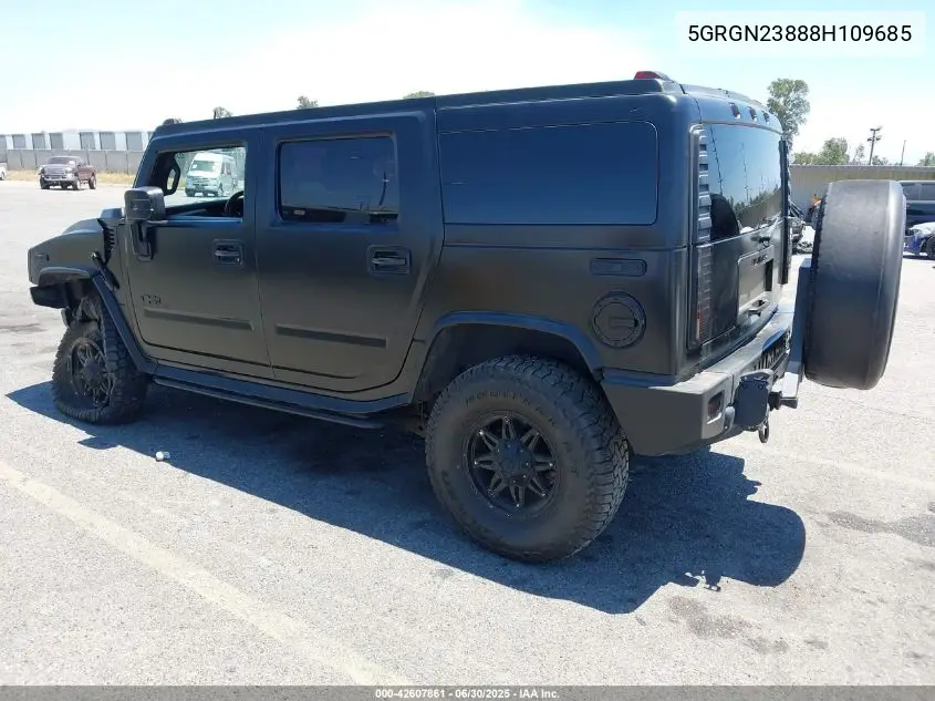 2008 Hummer H2 Suv VIN: 5GRGN23888H109685 Lot: 42607861