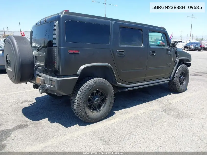 2008 Hummer H2 Suv VIN: 5GRGN23888H109685 Lot: 42607861