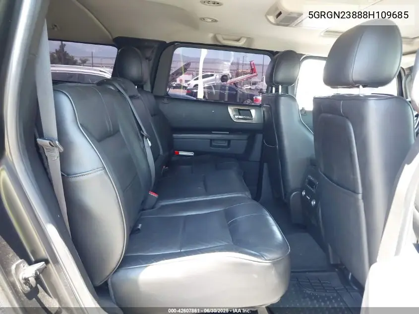 2008 Hummer H2 Suv VIN: 5GRGN23888H109685 Lot: 42607861