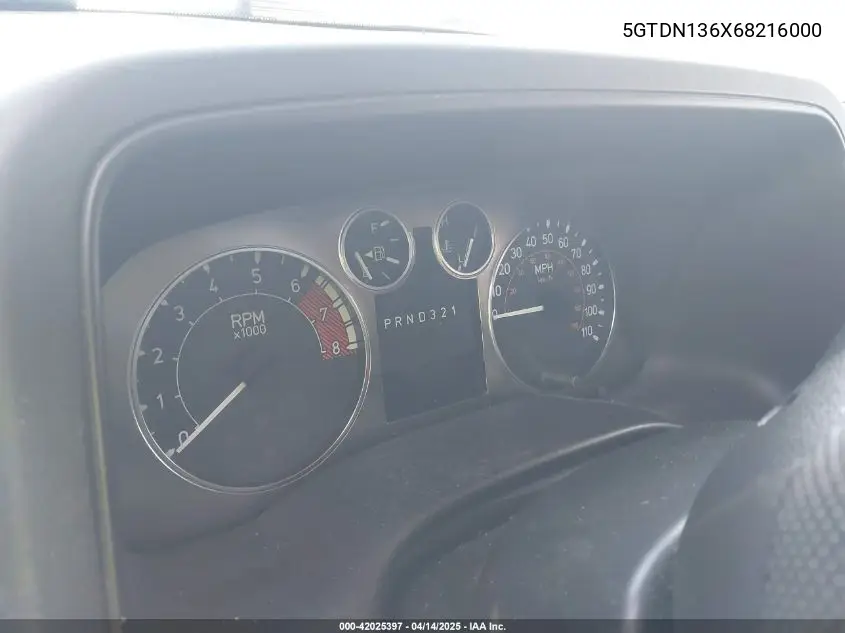 2006 Hummer H3 Suv VIN: 5GTDN136X68216000 Lot: 42025397