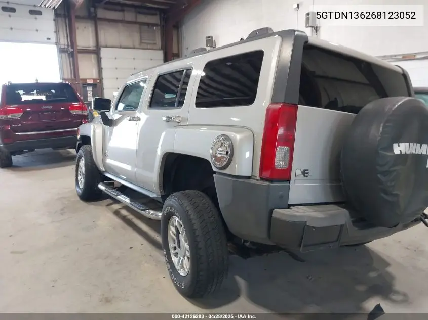 2006 Hummer H3 Suv VIN: 5GTDN136268123052 Lot: 42126283