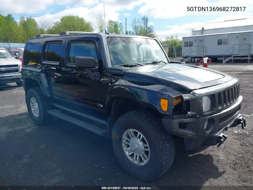 2006 Hummer H3 Suv VIN: 5GTDN136968272817 Lot: 42158627