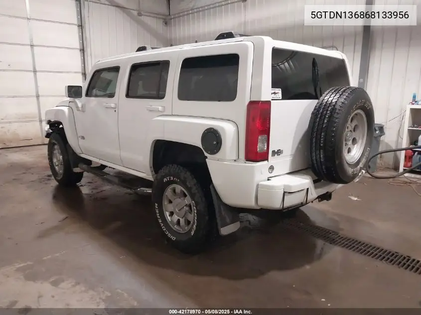 2006 Hummer H3 Suv VIN: 5GTDN136868133956 Lot: 42178970