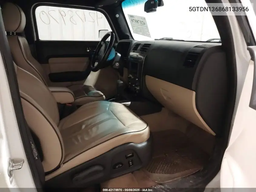 2006 Hummer H3 Suv VIN: 5GTDN136868133956 Lot: 42178970