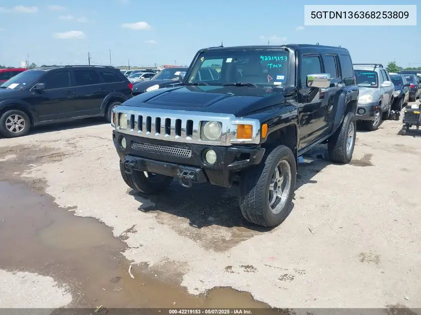2006 Hummer H3 Suv VIN: 5GTDN136368253809 Lot: 42219153