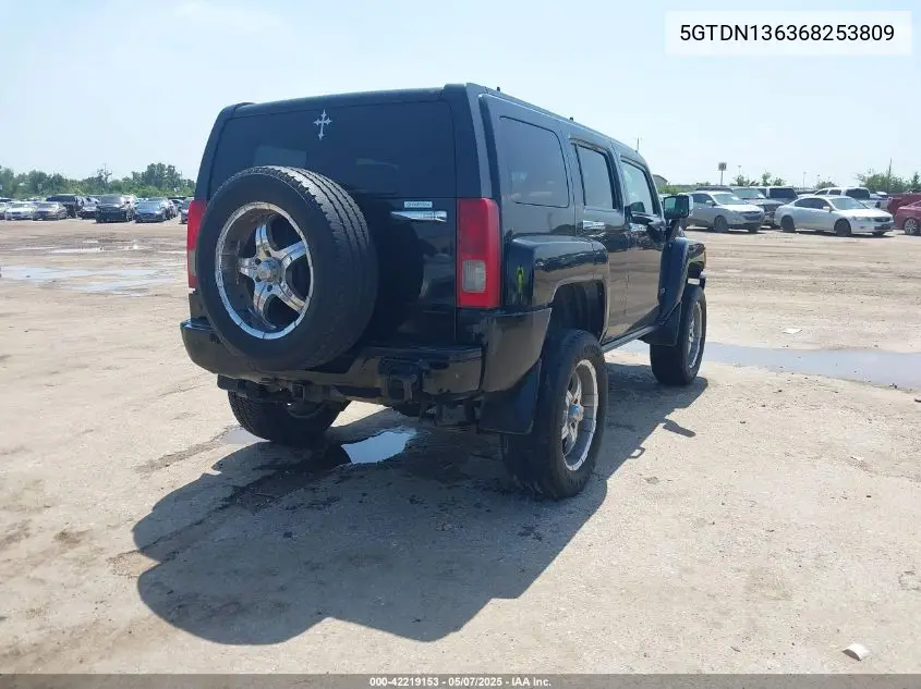 2006 Hummer H3 Suv VIN: 5GTDN136368253809 Lot: 42219153