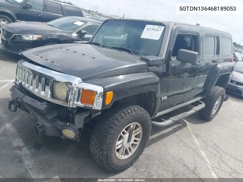 2006 Hummer H3 Suv VIN: 5GTDN136468189053 Lot: 42239267