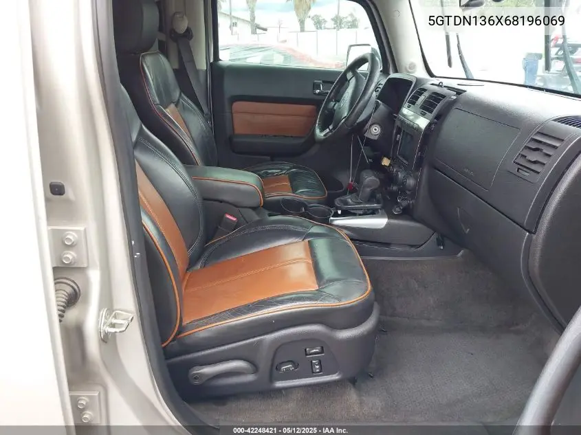 2006 Hummer H3 Suv VIN: 5GTDN136X68196069 Lot: 42248421