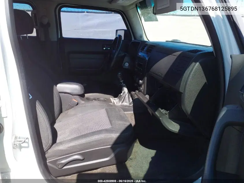 2006 Hummer H3 Suv VIN: 5GTDN136768125895 Lot: 42508908