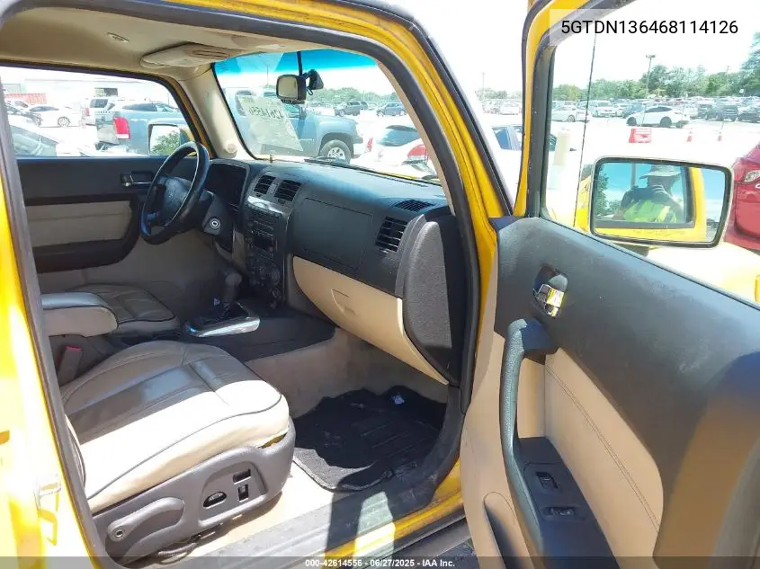 2006 Hummer H3 Suv VIN: 5GTDN136468114126 Lot: 42614556