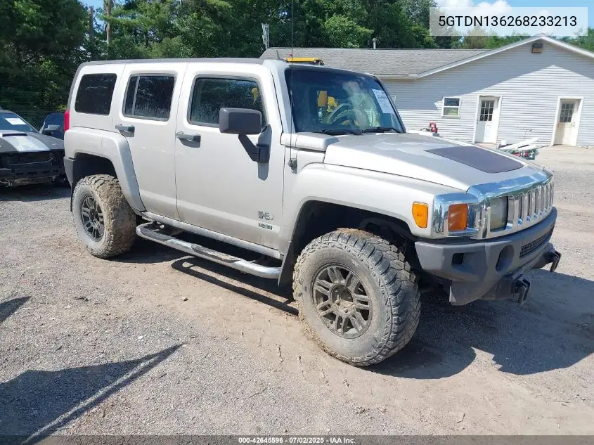 2006 Hummer H3 Suv VIN: 5GTDN136268233213 Lot: 42645596
