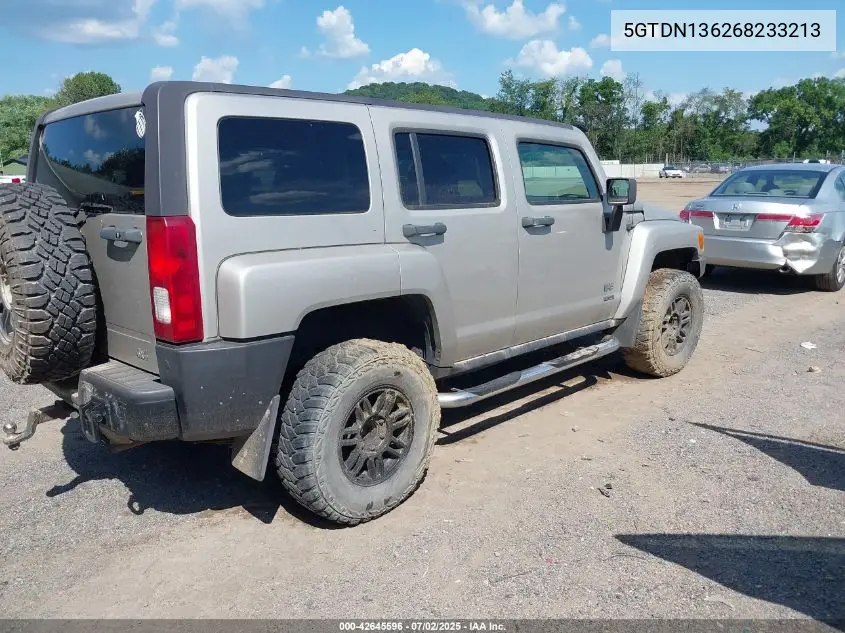 2006 Hummer H3 Suv VIN: 5GTDN136268233213 Lot: 42645596