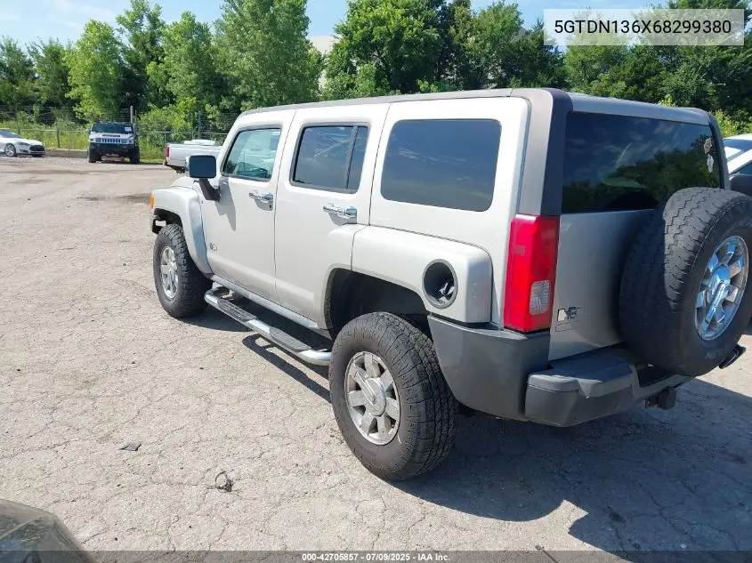 2006 Hummer H3 Suv VIN: 5GTDN136X68299380 Lot: 42705857