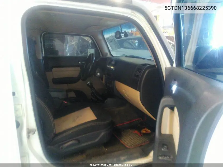 2006 Hummer H3 Suv VIN: 5GTDN136668225390 Lot: 42710582