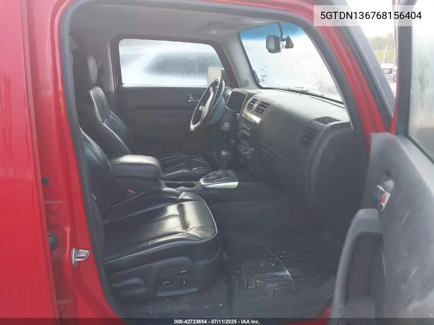 2006 Hummer H3 Suv VIN: 5GTDN136768156404 Lot: 42723654