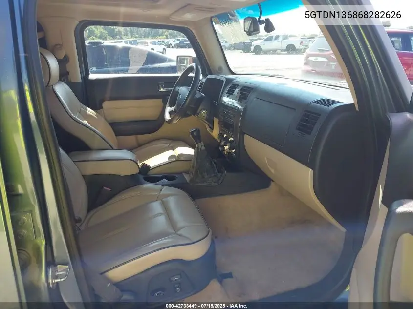 2006 Hummer H3 Suv VIN: 5GTDN136868282626 Lot: 42733449