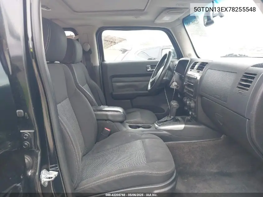 2007 Hummer H3 Suv VIN: 5GTDN13EX78255548 Lot: 42205768
