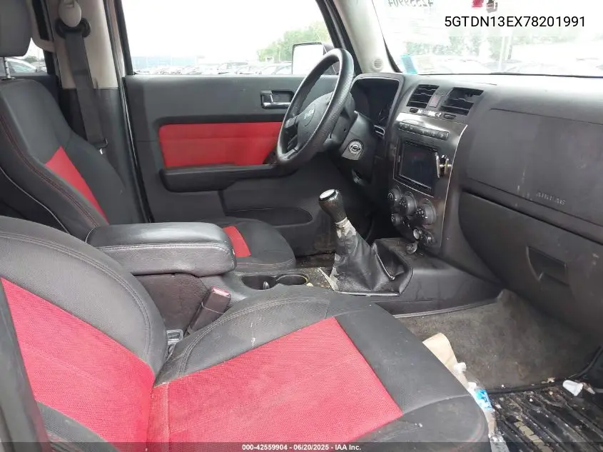 2007 Hummer H3 Suv VIN: 5GTDN13EX78201991 Lot: 42559904