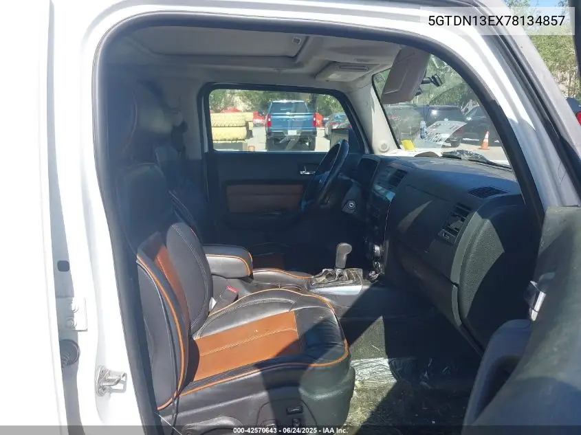 2007 Hummer H3 Suv VIN: 5GTDN13EX78134857 Lot: 42570643