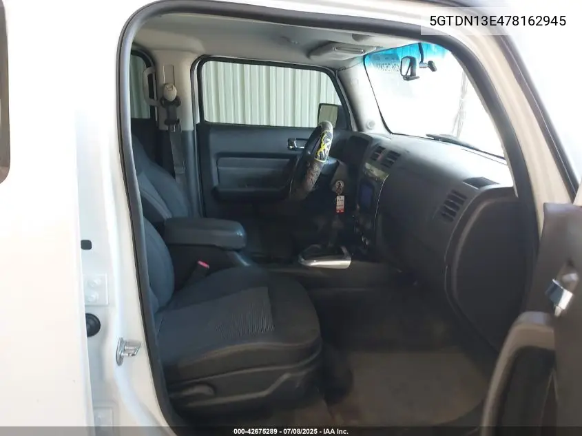 2007 Hummer H3 Suv VIN: 5GTDN13E478162945 Lot: 42675289