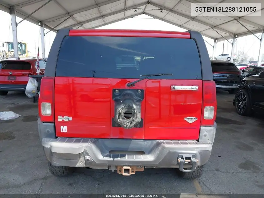 2008 Hummer H3 Suv Alpha VIN: 5GTEN13L288121055 Lot: 42137214