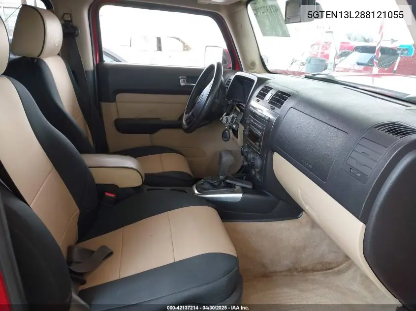 2008 Hummer H3 Suv Alpha VIN: 5GTEN13L288121055 Lot: 42137214