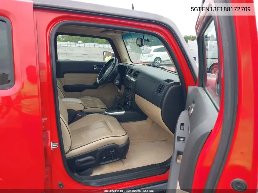 2008 Hummer H3 Suv VIN: 5GTEN13E188172709 Lot: 42241110