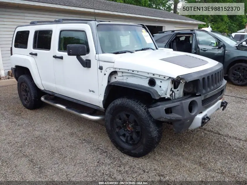 2008 Hummer H3 Suv VIN: 5GTEN13E988152370 Lot: 42246193