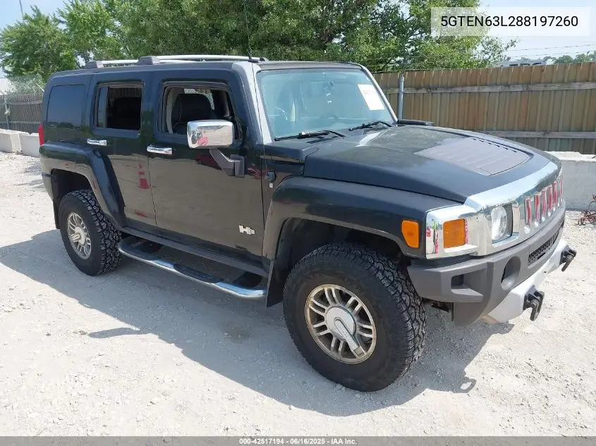 2008 Hummer H3 Suv Alpha VIN: 5GTEN63L288197260 Lot: 42517194