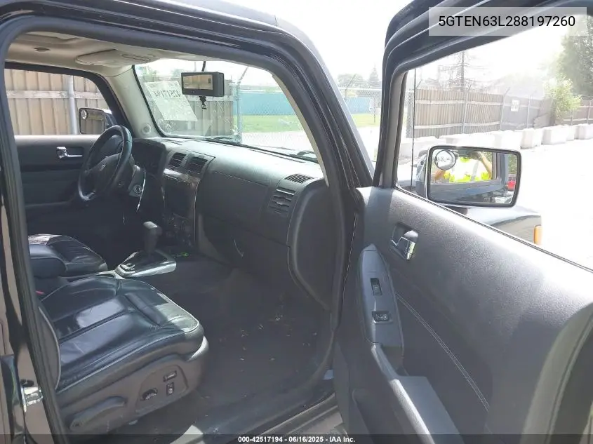2008 Hummer H3 Suv Alpha VIN: 5GTEN63L288197260 Lot: 42517194