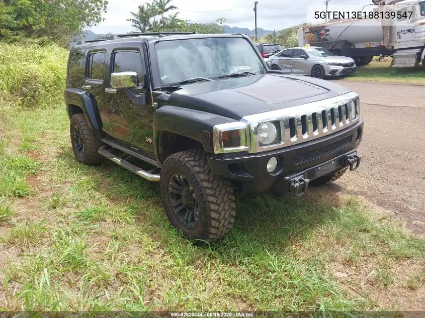 2008 Hummer H3 Suv VIN: 5GTEN13E188139547 Lot: 42520444