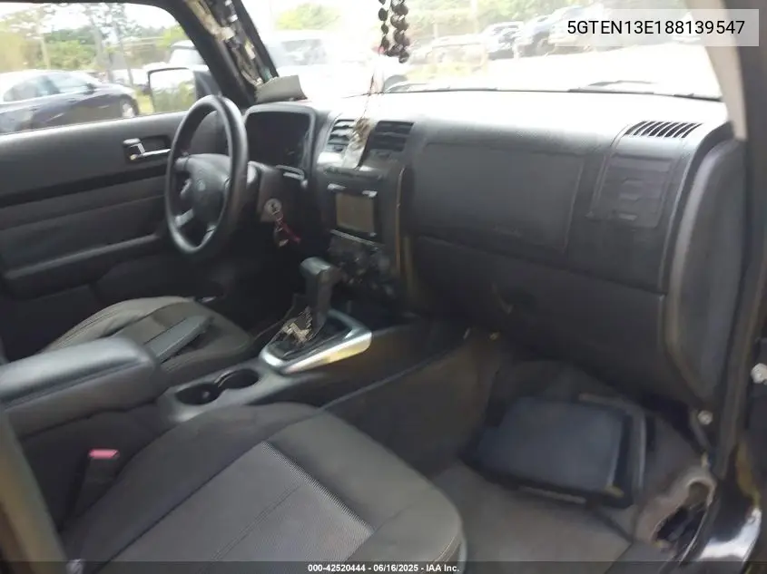 2008 Hummer H3 Suv VIN: 5GTEN13E188139547 Lot: 42520444