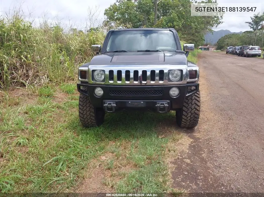 2008 Hummer H3 Suv VIN: 5GTEN13E188139547 Lot: 42520444