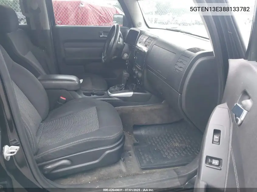 2008 Hummer H3 Suv VIN: 5GTEN13E388133782 Lot: 42645631