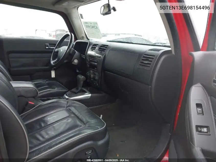 2009 Hummer H3 Suv VIN: 5GTEN13E698154496 Lot: 42002551