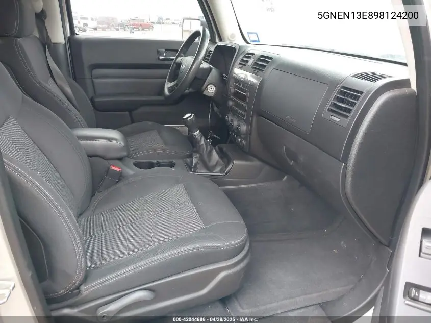 2009 Hummer H3T VIN: 5GNEN13E898124200 Lot: 42044686