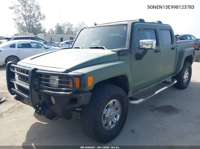 2009 Hummer H3T VIN: 5GNEN13E998123783 Lot: 42484281