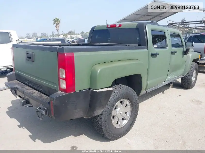 2009 Hummer H3T VIN: 5GNEN13E998123783 Lot: 42484281