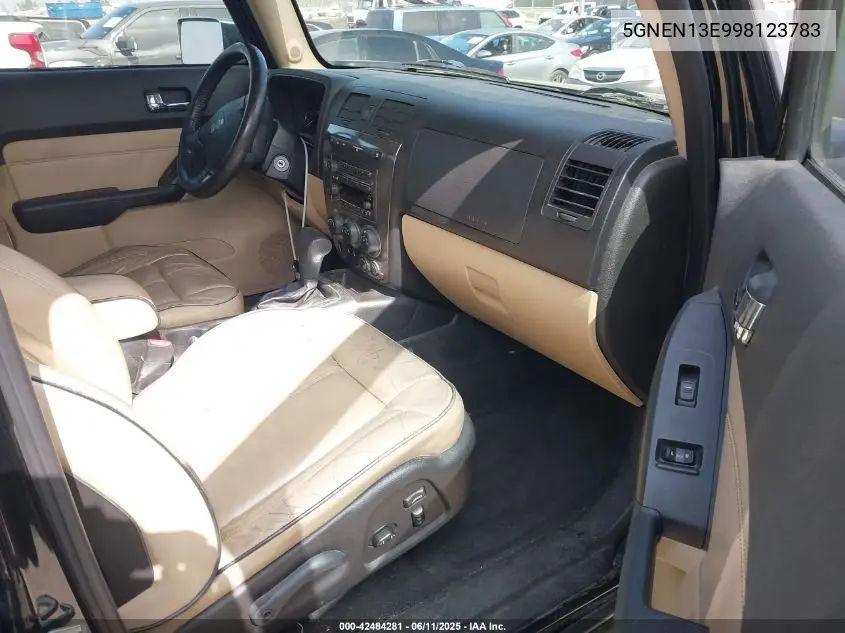 2009 Hummer H3T VIN: 5GNEN13E998123783 Lot: 42484281