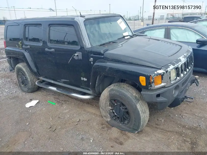 2009 Hummer H3 Suv VIN: 5GTEN13E598157390 Lot: 42498569