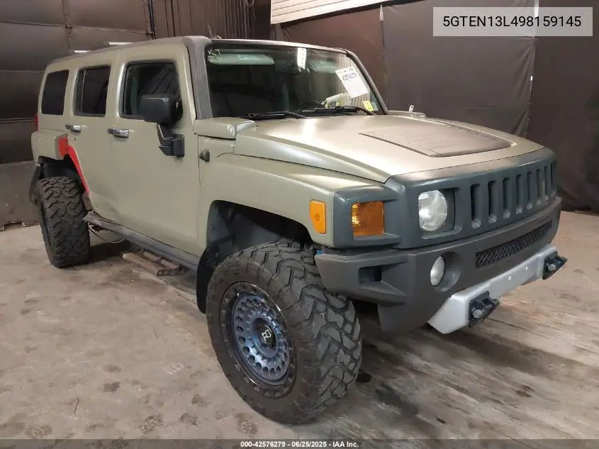 2009 Hummer H3 Suv Alpha VIN: 5GTEN13L498159145 Lot: 42576279