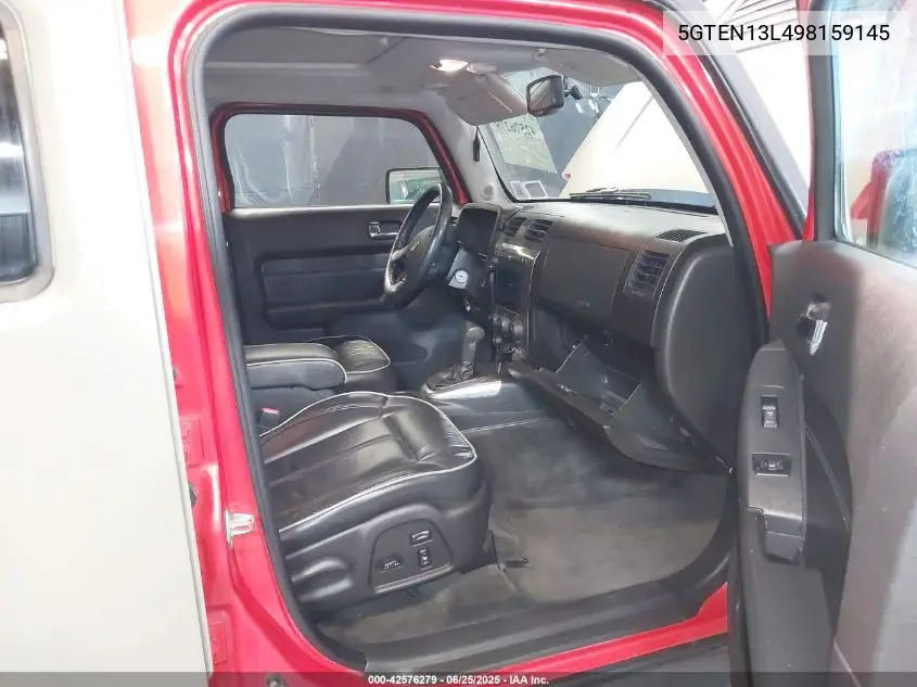 2009 Hummer H3 Suv Alpha VIN: 5GTEN13L498159145 Lot: 42576279