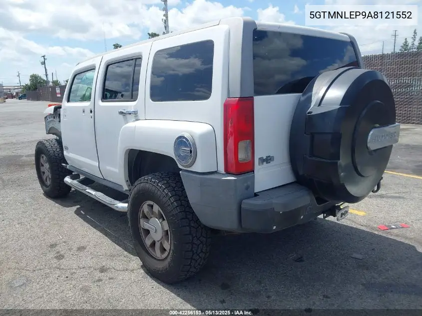 2010 Hummer H3 Suv Alpha VIN: 5GTMNLEP9A8121552 Lot: 42256153