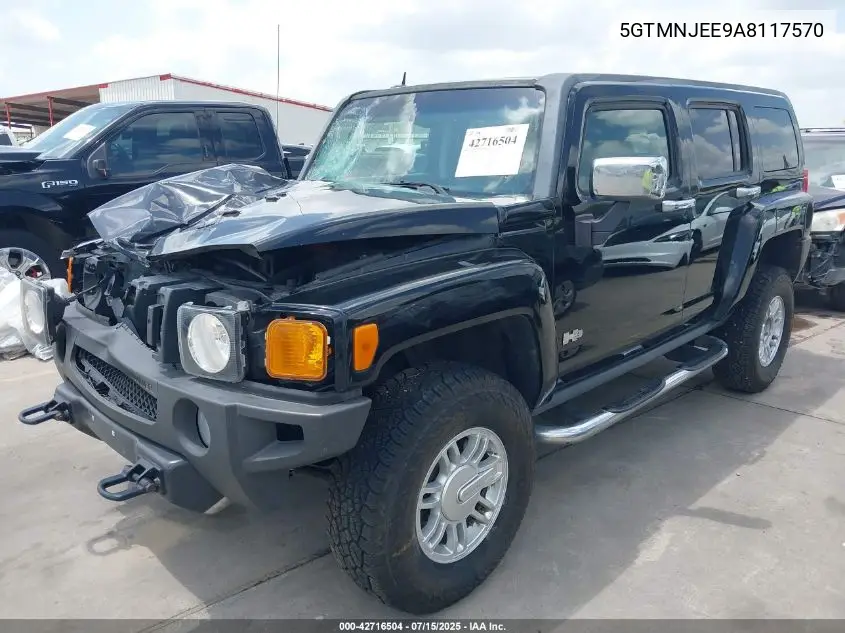 2010 Hummer H3 Suv Luxury VIN: 5GTMNJEE9A8117570 Lot: 42716504