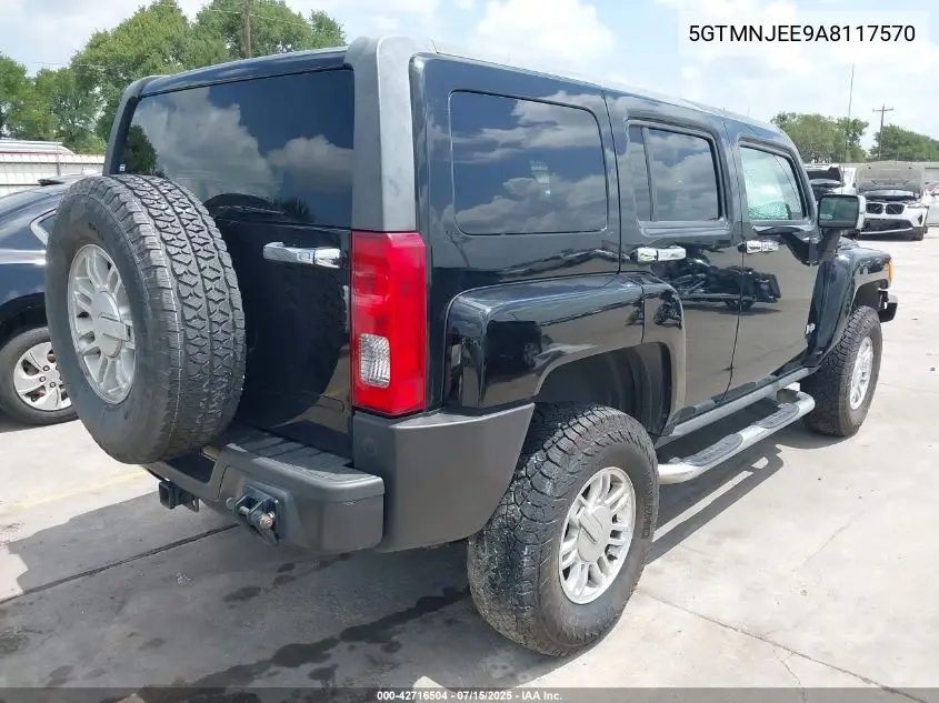 2010 Hummer H3 Suv Luxury VIN: 5GTMNJEE9A8117570 Lot: 42716504
