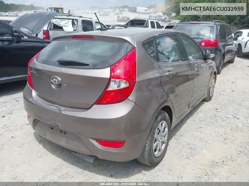 kmhct5ae6cu033959 KMHCT5AE6CU033959 2012 Hyundai Accent Gs