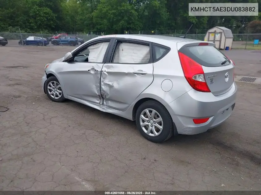 2013 Hyundai Accent Gs VIN: KMHCT5AE3DU083882 Lot: 42601058