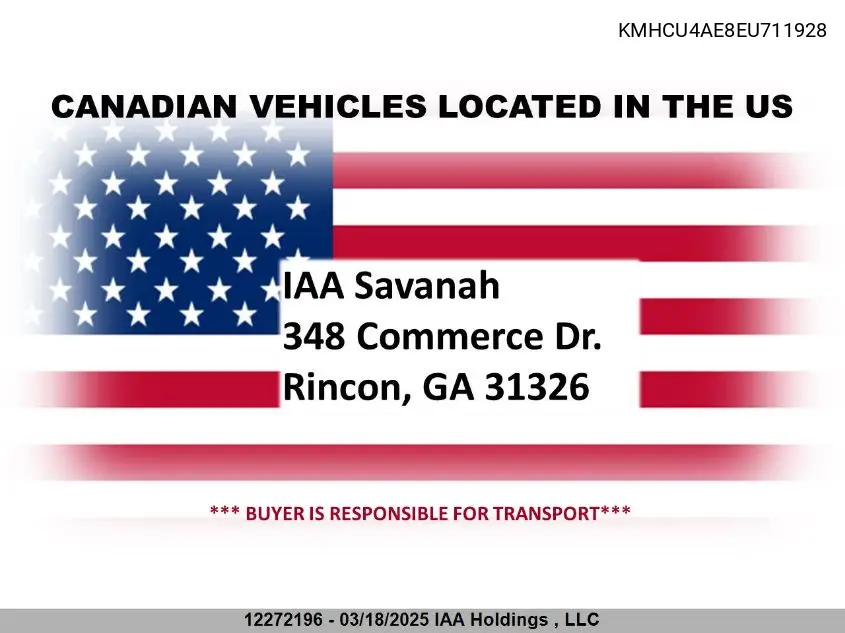 2014 Hyundai Accent Gls/Se VIN: KMHCU4AE8EU711928 Lot: 12272196